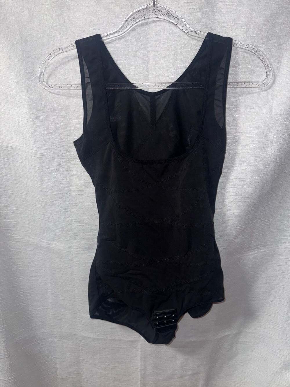 Women's Mesh Tummy Control Open Bust Bodysuit Shapewear